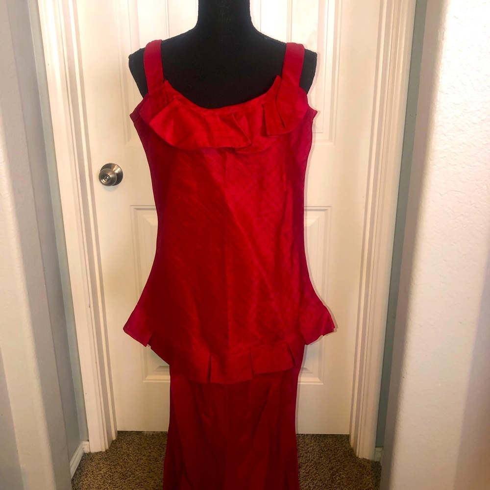 Linen Skirt set